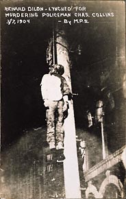 The lynching of Richard Dillon.