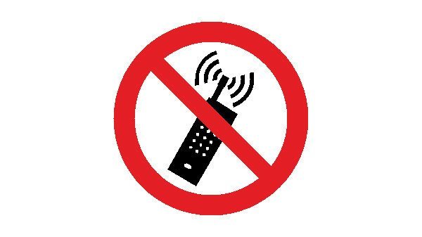 Gsm Verboden - Verbod - Strato - Veiligheidspictogrammen - WPinternational