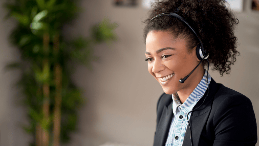 female healthcare virtual receptionist