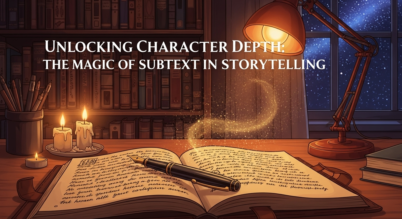 Unlocking Character Depth: The Magic of Subtext in Storytelling