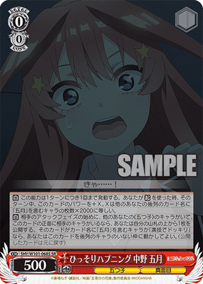ひっそりハプニング 中野 五月