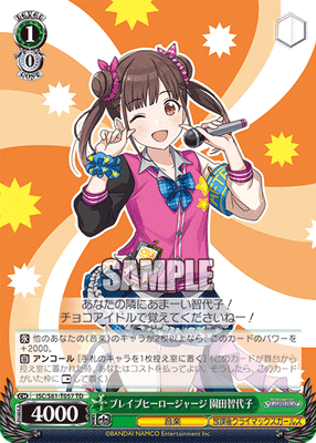 ブレイブヒーロージャージ 園田智代子