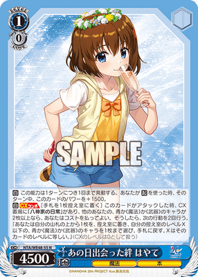 あの日出会った絆 はやて