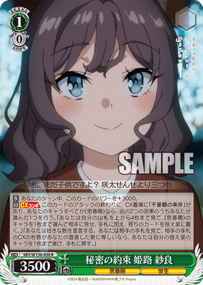 秘密の約束 姫路 紗良