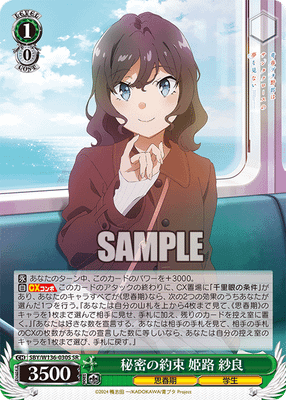 秘密の約束 姫路 紗良