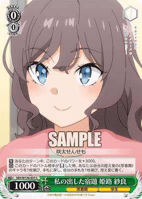 私の出した宿題 姫路 紗良