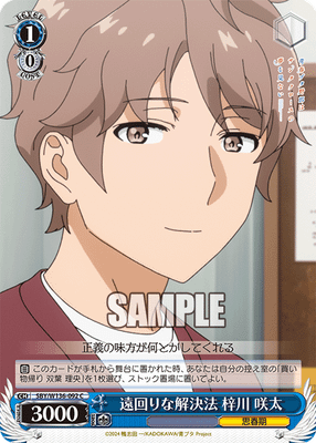 遠回りな解決法 梓川 咲太