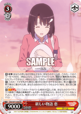 新しい物語 恵
