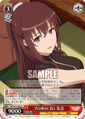 プロ中のゴロ 朱音