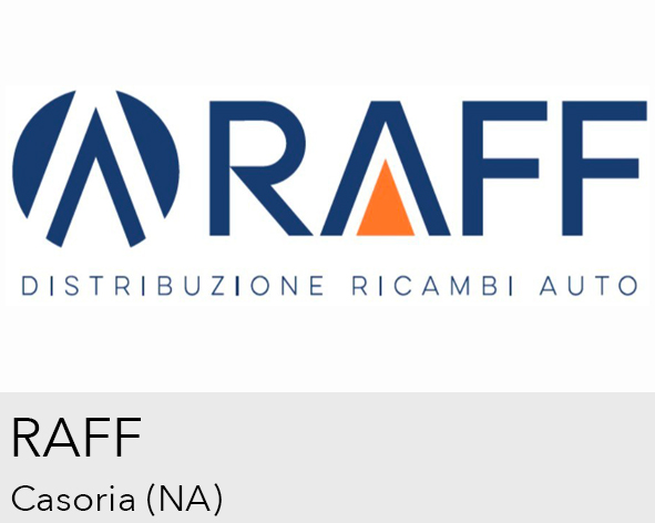 Logo RAFF s.a.s. Distribuzione Ricambi Auto