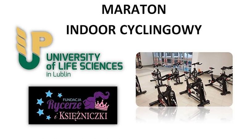 Charytatywnie dla malutkiej Zoi - Maraton Indoor-Cyclingowy na UP - Zdjęcie główne