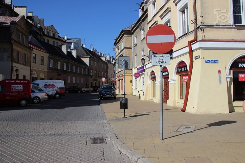 W centrum Lublina łatwiej rowerem - nowe ulice z kontraruchem - Zdjęcie główne