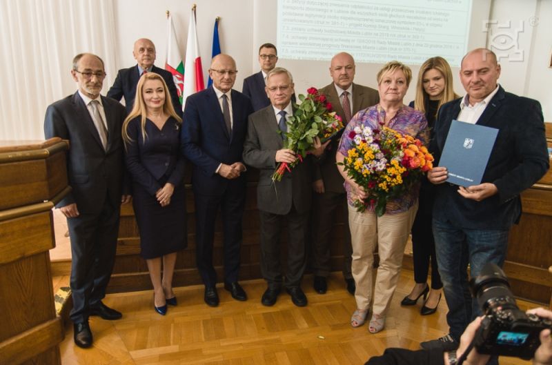 Paulina Guba i Zdzisław Targoński nagrodzeni przez radnych - Zdjęcie główne