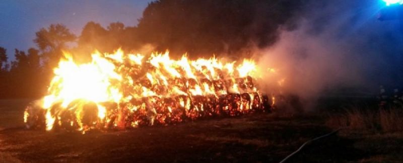 Podpalacz w rękach policji - Zdjęcie główne