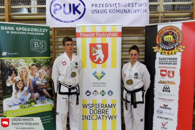 Katarzyna Ciężka i Eryk Niewęgłowski Mistrzami Europy w Taekwon-do!!! - Zdjęcie główne