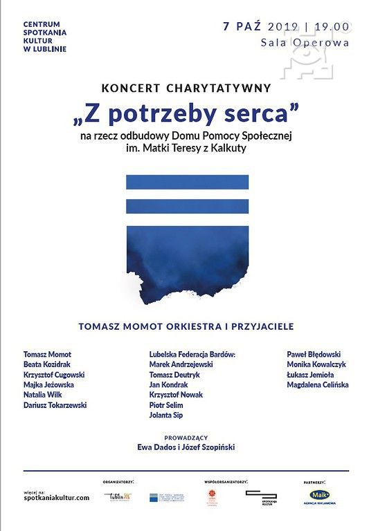 Koncert charytatywny „Z potrzeby serca” - Zdjęcie główne