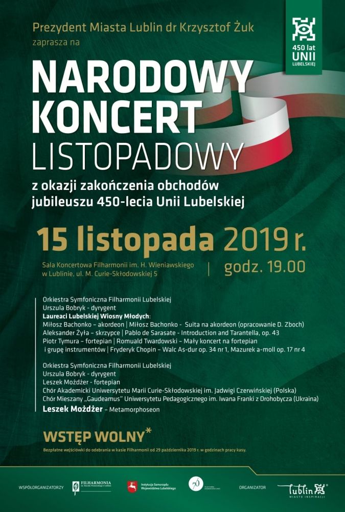 Narodowy Koncert Listopadowy  - Zdjęcie główne