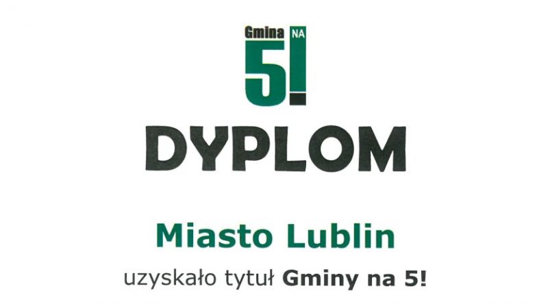 Lublin miastem na \"5\" - Zdjęcie główne