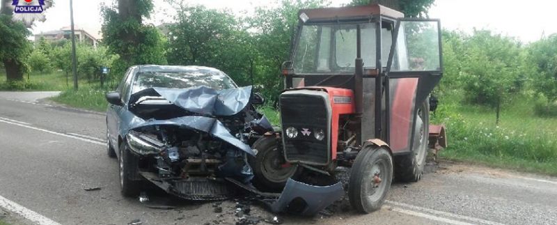 Śmiertelny wypadek w Tomaszowicach - Zdjęcie główne