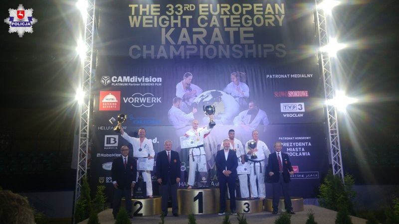 II miejsce st. sierż. Mateusza Koczmary w Mistrzostwach Europy Karate Kyokushin - Zdjęcie główne