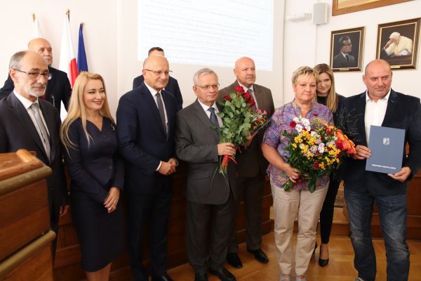 Uroczystość wręczenia Nagród Miasta Lublin podczas sesji Rady Miasta  - Zdjęcie główne