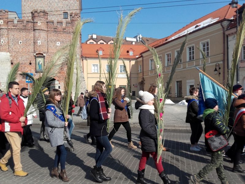 Niedziela Palmowa w Lublinie  - Zdjęcie główne