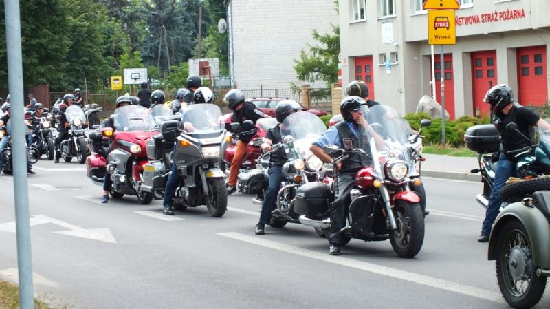 Motocykliści z Łukowa pożegnali swojego Brata - Zdjęcie główne
