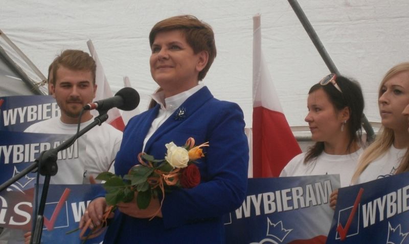 Beata Szydło w Łukowie - Zdjęcie główne