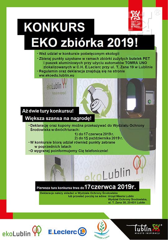 Konkurs „EKO zbiórka 2019”  - Zdjęcie główne