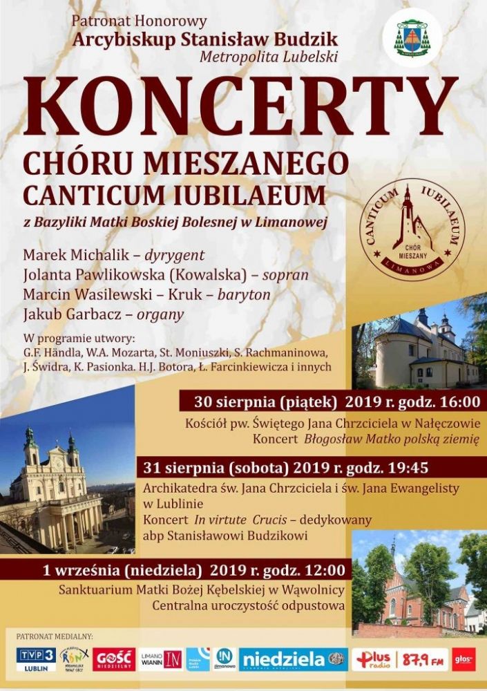 Koncert Chóru Canticum Iubilaeum z Limanowej w Lublinie  - Zdjęcie główne