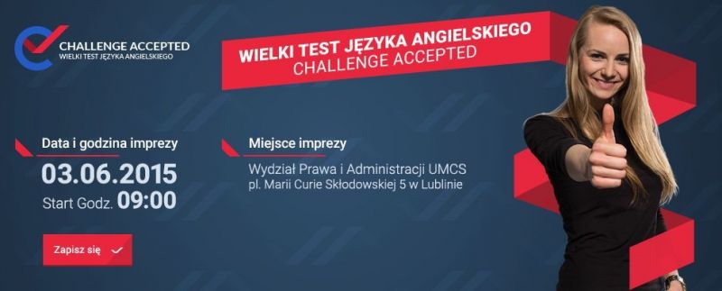 Weź udział w konkursie języka angielskiego na UMCS - Zdjęcie główne