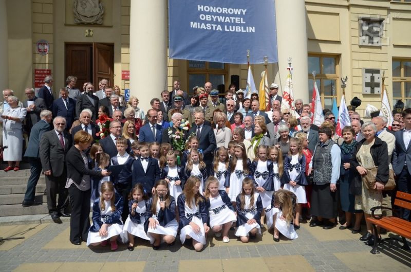 Ojciec Hubert Czuma Honorowym Obywatelem Miasta Lublin - Zdjęcie główne