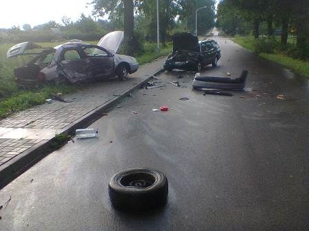 Groźny wypadek w Świdniku - Zdjęcie główne