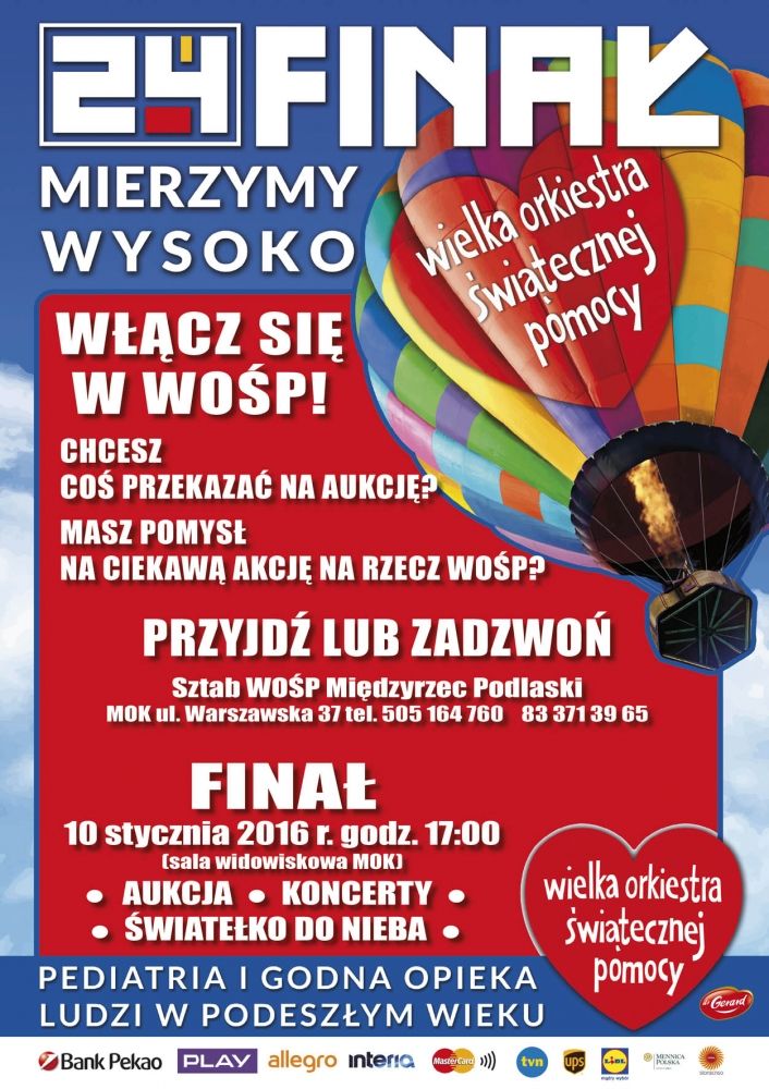 Finał WOŚP już 10 stycznia - włącz się - Zdjęcie główne