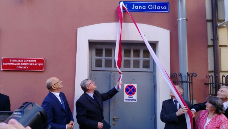 Lublin ma nowego patrona ulicy. Jan Gilas przeszedł do historii - Zdjęcie główne