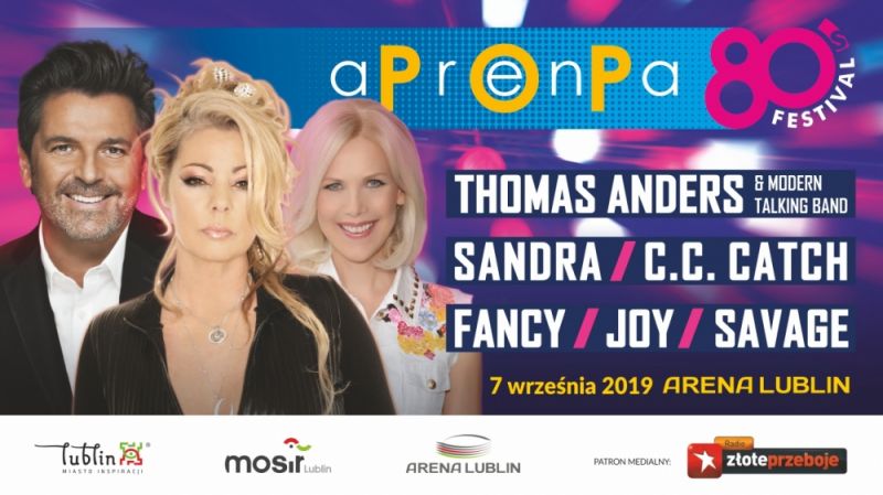 POP Arena – 80’s Festival już 7 września w Lublinie - Zdjęcie główne