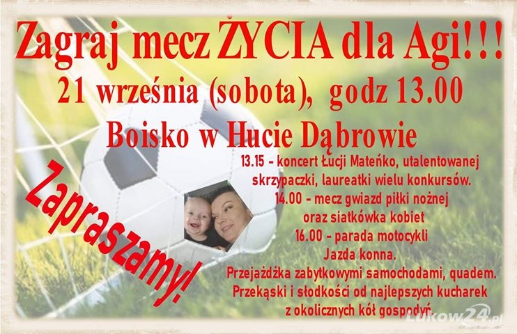 Zagraj mecz życia dla Agi - Zdjęcie główne