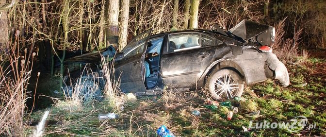 Wypadek w Olszewnicy. Nie żyje 40-latek z gminy Łuków - Zdjęcie główne