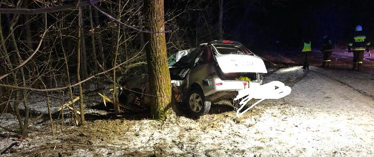 Nie żyje 27-letni kierowca. Nie miał uprawnień do kierowania - Zdjęcie główne