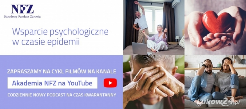 NFZ wyprodukował filmy "Wsparcie psychologiczne w czasie epidemii" - Zdjęcie główne