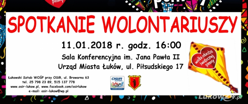 Spotkanie dla wolontariuszy - Zdjęcie główne