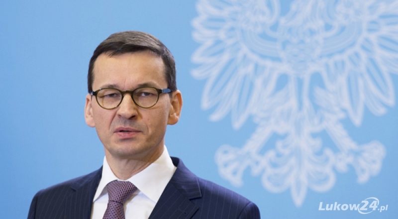 Premier Morawiecki przyjedzie do Łukowa! - Zdjęcie główne