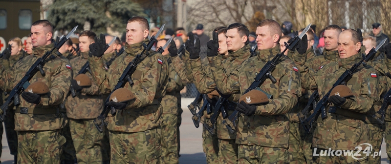 Terytorialsi przysięgali w Łukowie - Zdjęcie główne