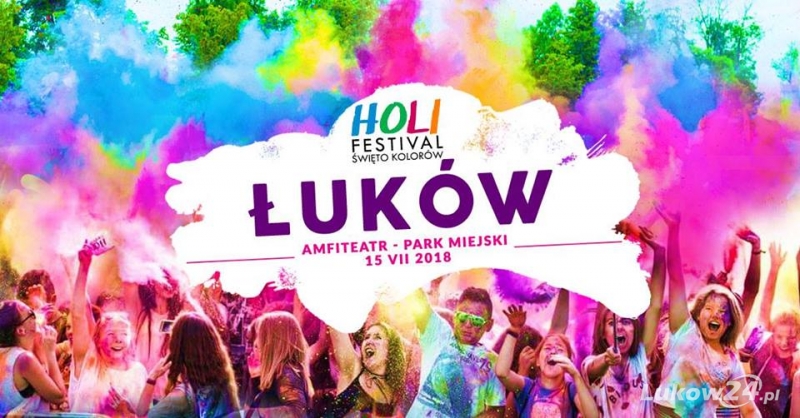 Holi Festiwal: Łukowskie Święto Kolorów już w wakacje! - Zdjęcie główne