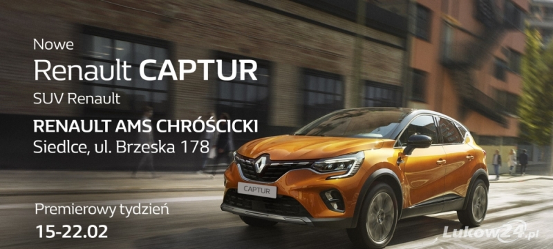 Nowy Renault Captur - premierowy tydzień w salonie AMS Chróścicki - Zdjęcie główne