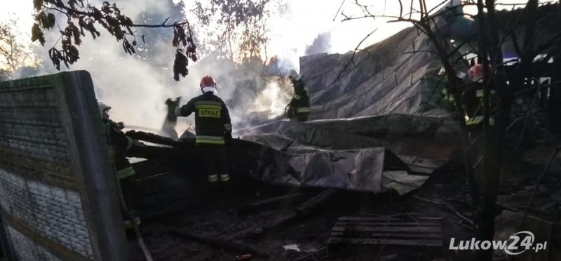 Pożar w Jedlance - Zdjęcie główne