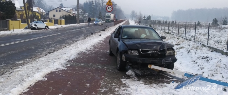 Wypadek na Międzyrzeckiej za torami. Są objazdy - Zdjęcie główne