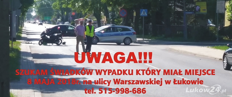 Poszukujemy świadków zdarzenia - Zdjęcie główne