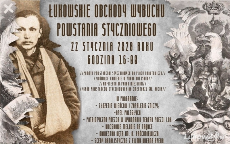 Obchody 157. rocznicy wybuchu Powstania Styczniowego - Zdjęcie główne