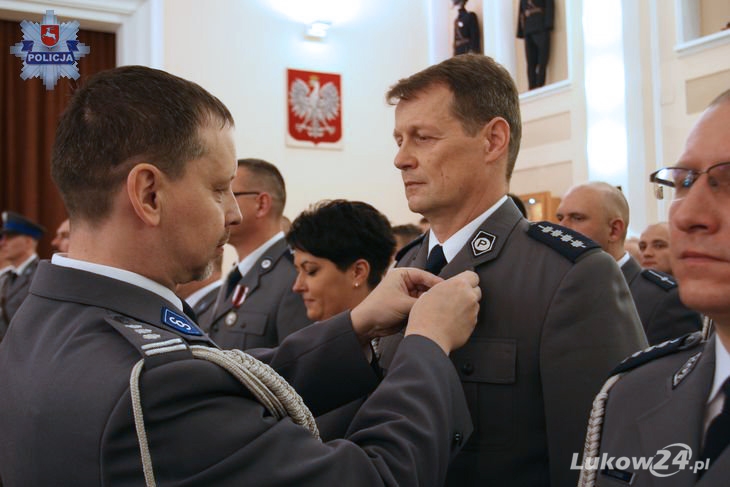 Łukowscy policjanci wyróżnieni - Zdjęcie główne